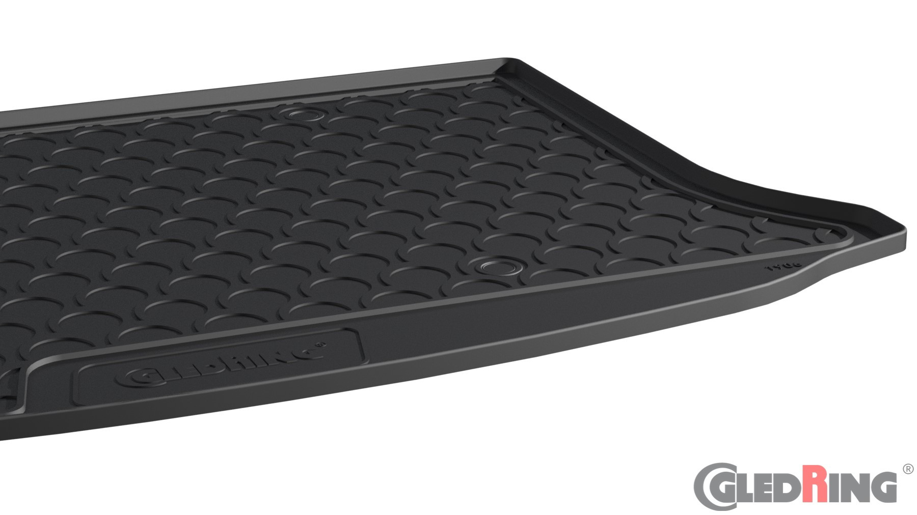 Original Gledring Premium Gummi Kofferraummatte - VOLVO V40 T2,T3,T4 & D2,D3,D4 (tiefer Boden) T2,T3,T4 = 2012-> D2,D3,D4 = 2012-2018